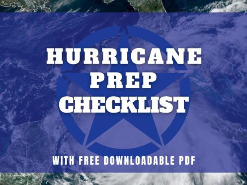 Hurricane Safety Checklist