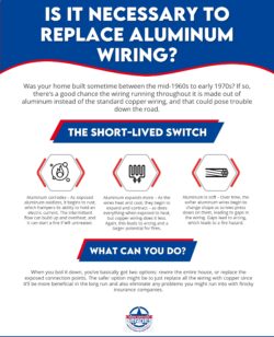 Is it necessary to replace aluminum wiring?