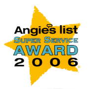 Angie's List Super Service Award 2006