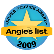 Angie's List Super Service Award 2009