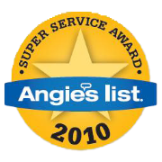 Angie's List Super Service Award 2010